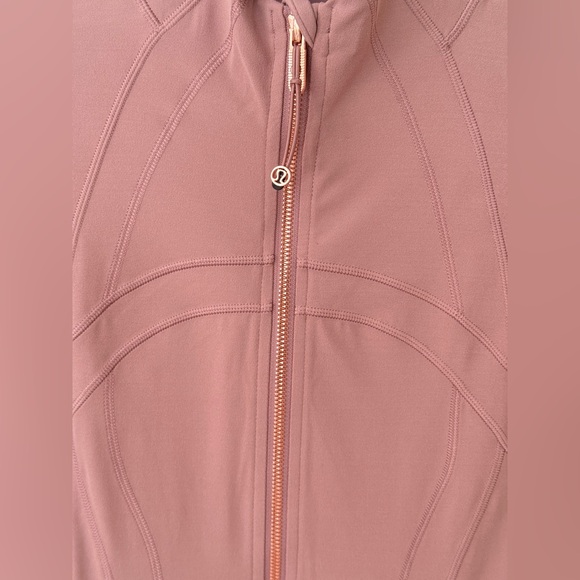 NWT Lululemon Define Jacket Nulu, Twilight/Rose Gold, Size 2, Rose Gold zippers - Picture 11 of 12